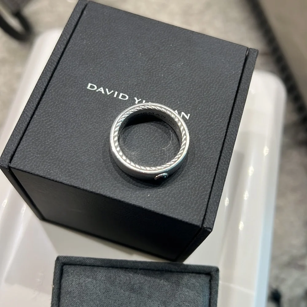 David Yurman Men’s Diamond ring